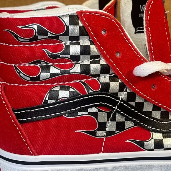 Vans Kids Red High-Top SneakersBrand newNWOT