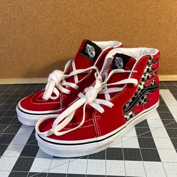 Vans Kids Red High-Top SneakersBrand newNWOT