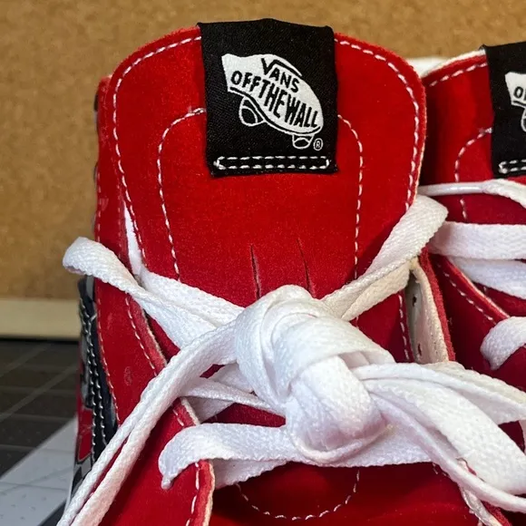 Vans Kids Red High-Top SneakersBrand newNWOT