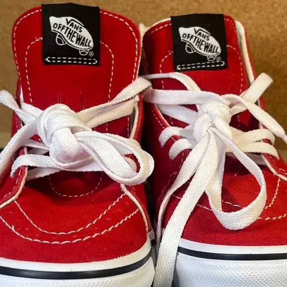 Vans Kids Red High-Top SneakersBrand newNWOT