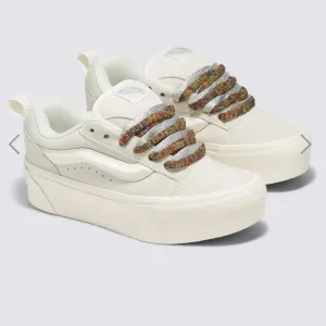 Vans KNU STACK Sneakers white with Multi Laces Sz 9.5