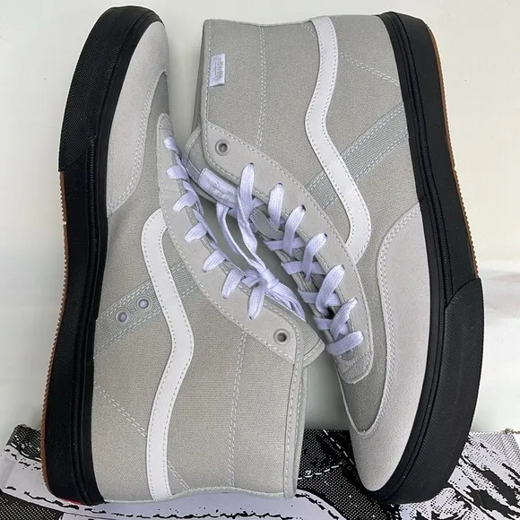 Vans Men’s Crockett High Light Gray/BlackVN0A5JIGBH8 Sneakers