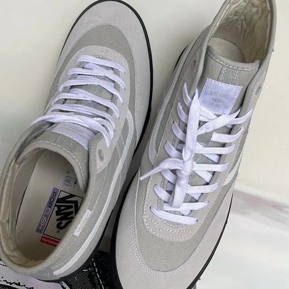 Vans Men’s Crockett High Light Gray/BlackVN0A5JIGBH8 Sneakers