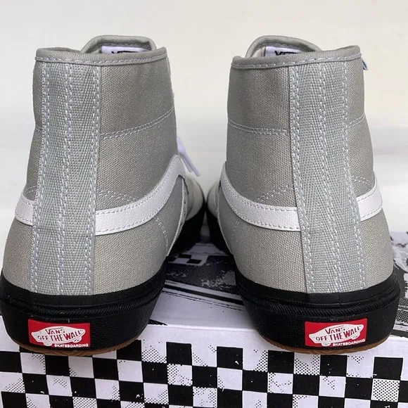 Vans Men’s Crockett High Light Gray/BlackVN0A5JIGBH8 Sneakers