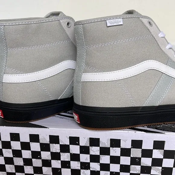 Vans Men’s Crockett High Light Gray/BlackVN0A5JIGBH8 Sneakers