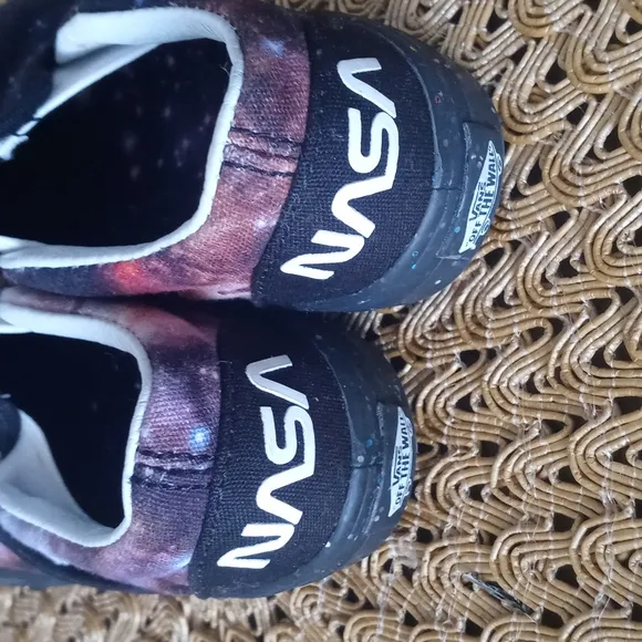 Vans Nasa Space Galaxy Slip On Sneakers 7 Toddler