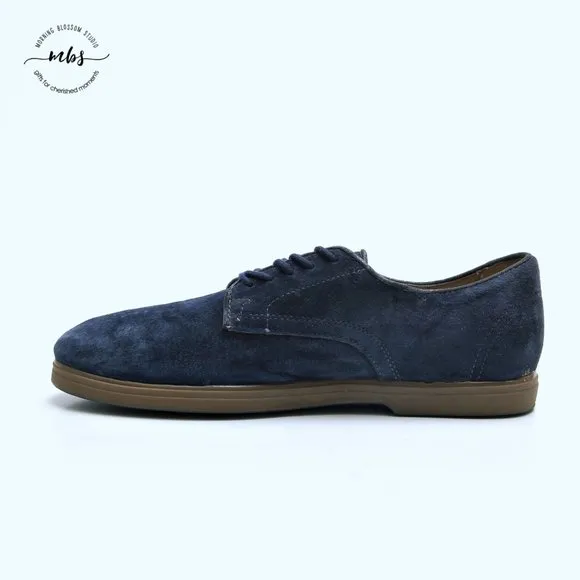Vans OTW Navy Blue Suede Derby Comfort Shoes