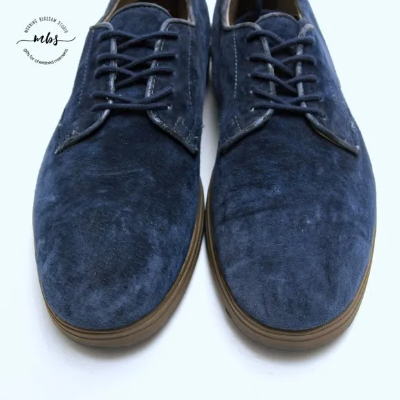Vans OTW Navy Blue Suede Derby Comfort Shoes