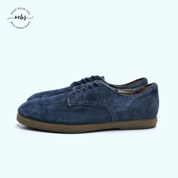 Vans OTW Navy Blue Suede Derby Comfort Shoes