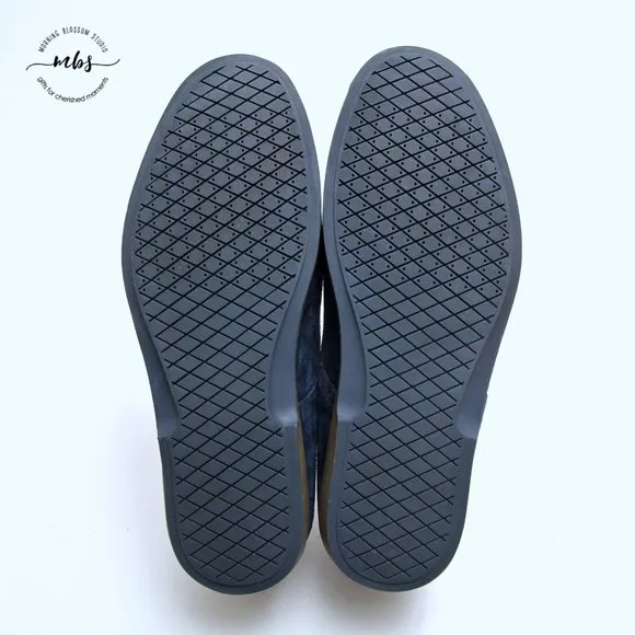 Vans OTW Navy Blue Suede Derby Comfort Shoes
