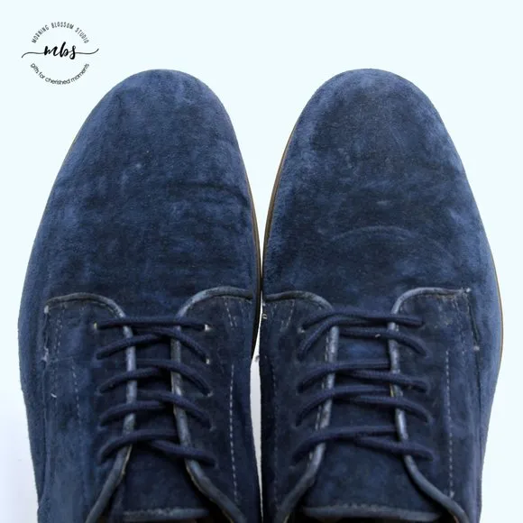 Vans OTW Navy Blue Suede Derby Comfort Shoes