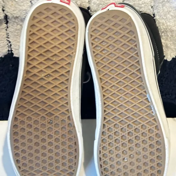 Vans Sk8 Hi Skate Shoe Black &amp; White High- Sneakers