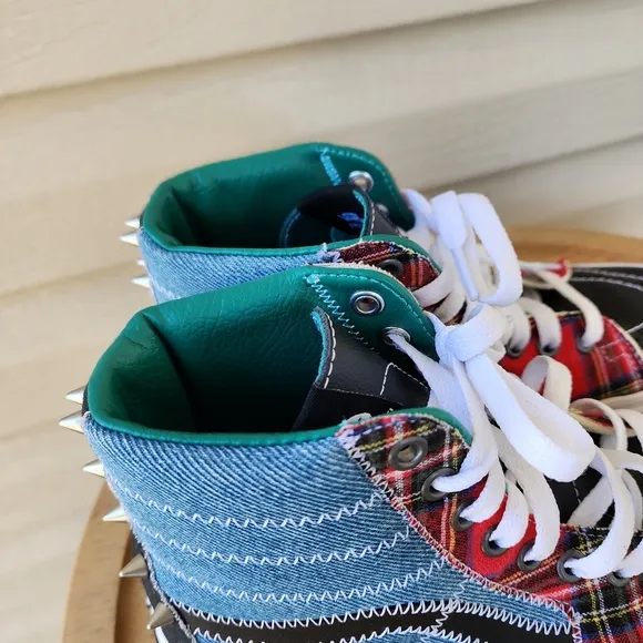 Vans SK8-Hi Tartan Daze sneakers in multicolor