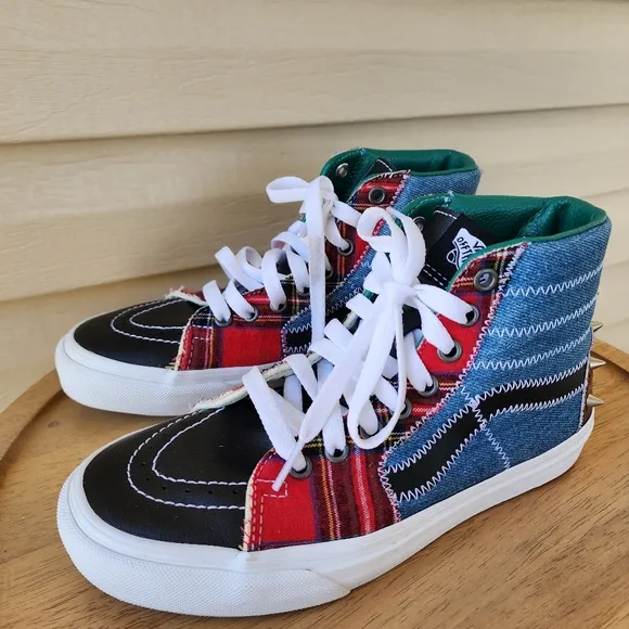 Vans SK8-Hi Tartan Daze sneakers in multicolor