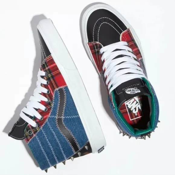 Vans SK8-Hi Tartan Daze sneakers in multicolor