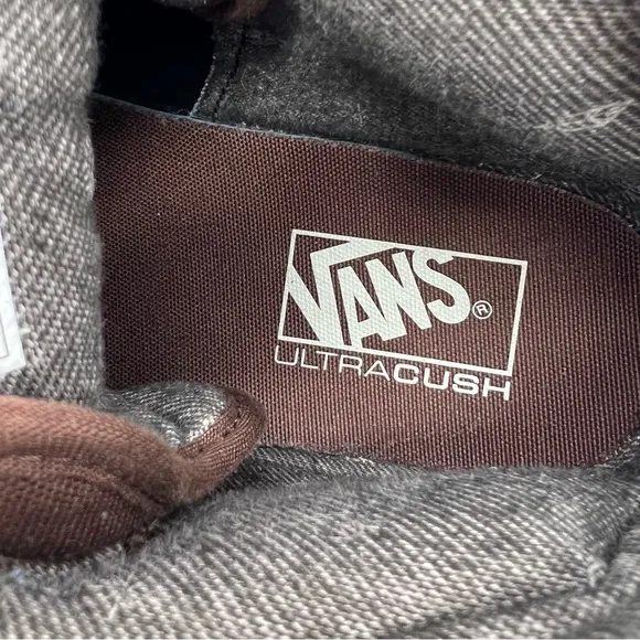 Vans Ultra Cush Leather High Top Sneakers