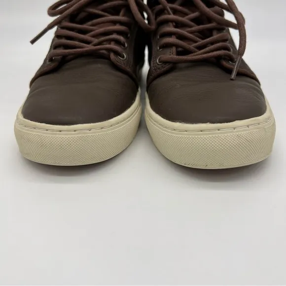 Vans Ultra Cush Leather High Top Sneakers