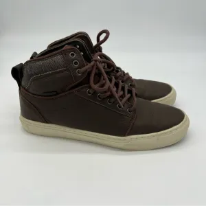Vans Ultra Cush Leather High Top Sneakers