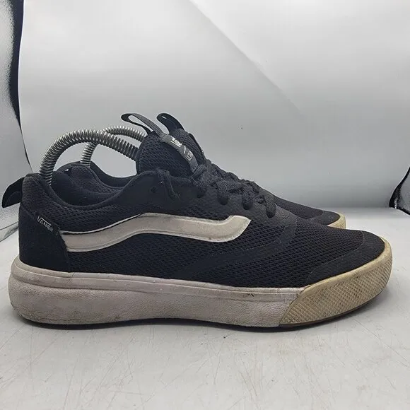 Vans Ultrarange Mens 6.5 Black Sneaker Shoes Walking Casual Outdoors Comfort
