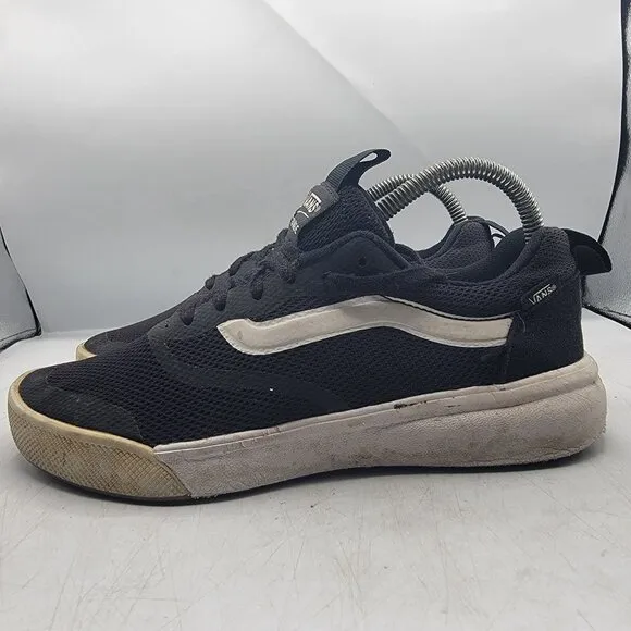 Vans Ultrarange Mens 6.5 Black Sneaker Shoes Walking Casual Outdoors Comfort