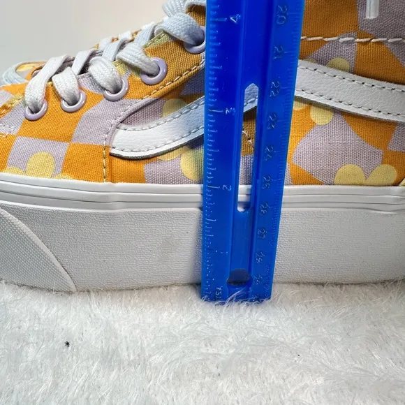 Vans Women's Sneakers - Yellow and White Floral 🌼🌼
