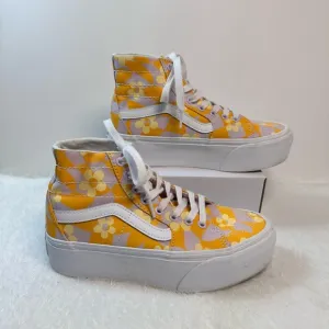 Vans Women's Sneakers - Yellow and White Floral 🌼🌼