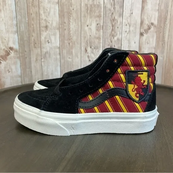Vans x Harry Potter Sk8-Hi Gryffindor Sneakers Size 11 Kids