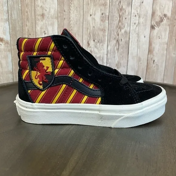 Vans x Harry Potter Sk8-Hi Gryffindor Sneakers Size 11 Kids