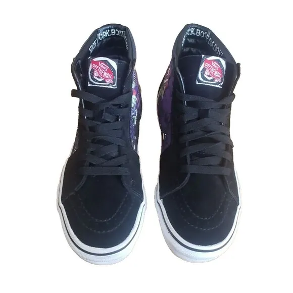 VANS x The Nightmare Before Christmas Sk8-Hi Shoes Jack’s Lament Women's Size 7