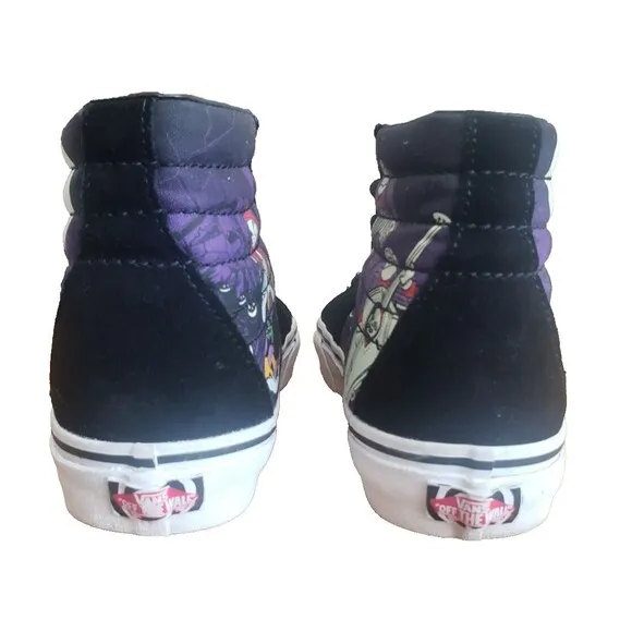 VANS x The Nightmare Before Christmas Sk8-Hi Shoes Jack’s Lament Women's Size 7
