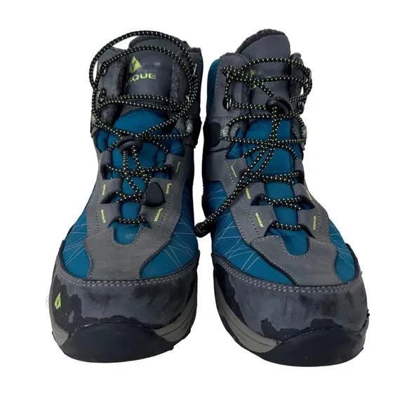 Vasque‎ Coldspark UltraDry Winter Boots Waterproof Leather Blue Kids Size 5