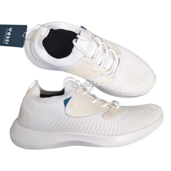Vessi Everyday Move 2.0 Polar White Waterproof Dyma-Tex Knit Sneaker Womens 9