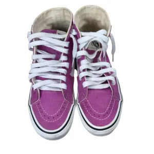 Vibrant Pink High-Top Sneakers