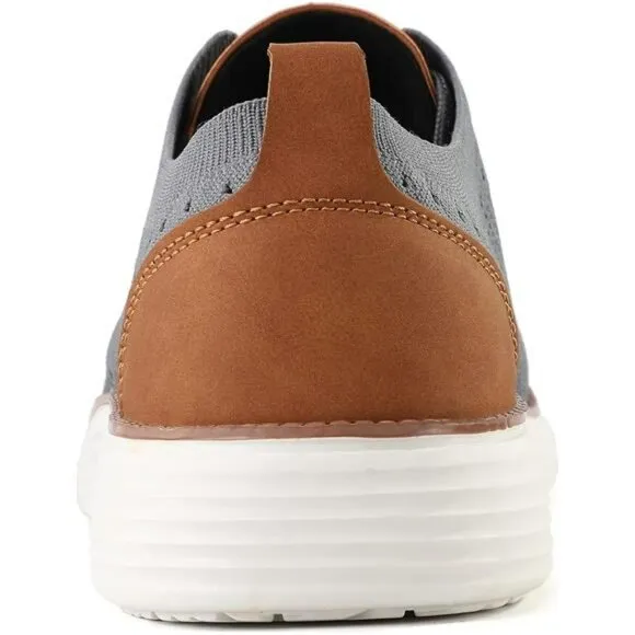 VILOCY Mens Casual Dress Sneakers Mesh Oxford Walking Tennis Work Shoes