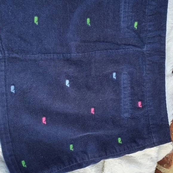 Vineyard‎ Vines blue corduroy skirt 8