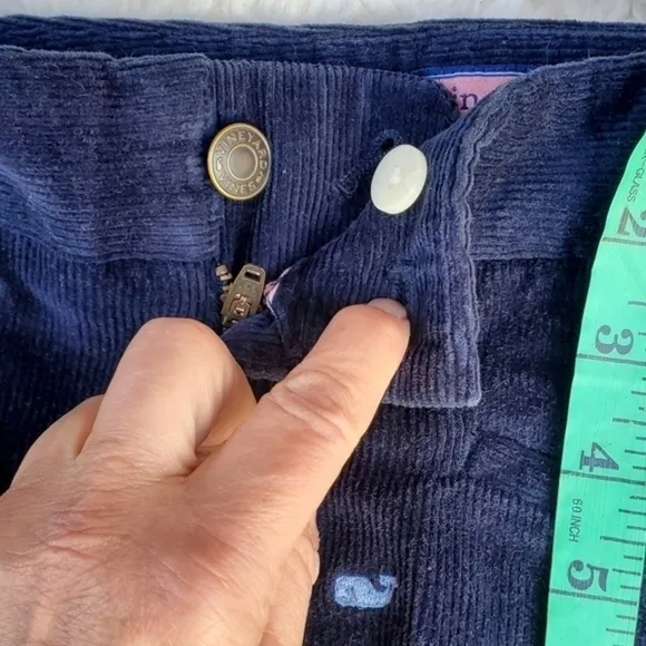 Vineyard‎ Vines blue corduroy skirt 8