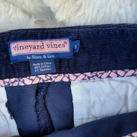 Vineyard‎ Vines blue corduroy skirt 8