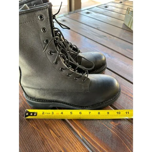 Vintage Addison Black Combat Boot size 6.5 (Mens)