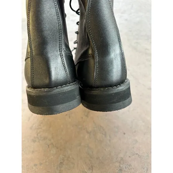 Vintage Addison Black Combat Boot size 6.5 (Mens)