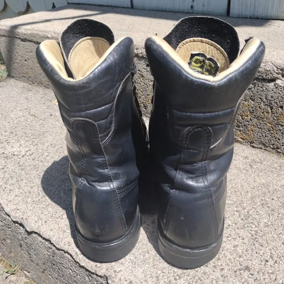Vintage CHIPPEWA Trooper Boots Men's Size 10. Made in USA 20242 Steel Toe 9.5&quot;