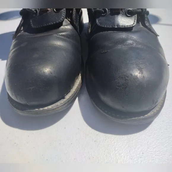 Vintage CHIPPEWA Trooper Boots Men's Size 10. Made in USA 20242 Steel Toe 9.5&quot;