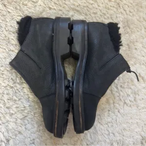 Vintage Cole Haan Womens steel toe Brazil Leather Ankle boots F4429 size 8.5 AA