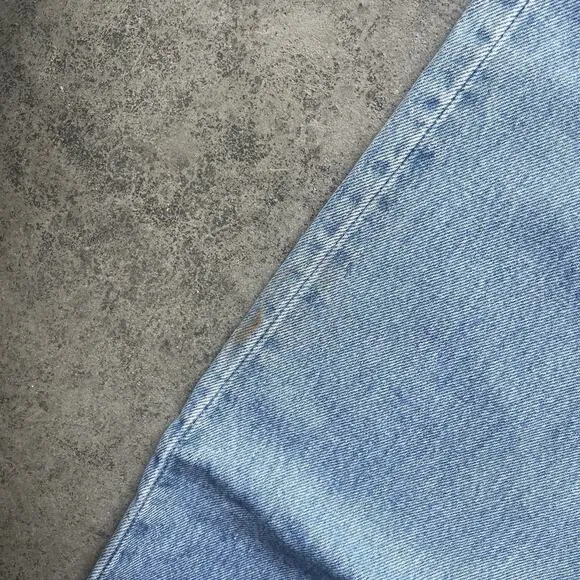 Vintage Levis 501xx Jeans Men 34 X 32 Light Wash Western Workwear Straight Denim