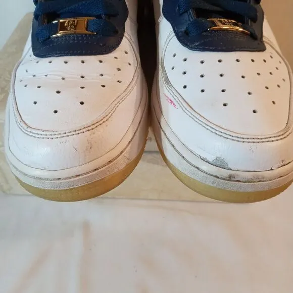 Vintage Nike Air Force 1 High Premium Olympic USA Golden Swoosh 6.5 Y