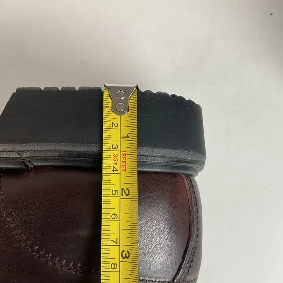 Vintage Red Wing Brown Leather Steel Toe Work Boots 12 B Style 2245 USA Made