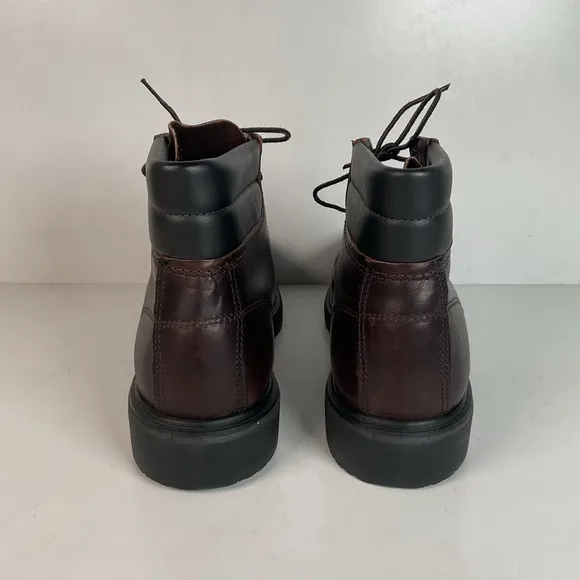 Vintage Red Wing Brown Leather Steel Toe Work Boots 12 B Style 2245 USA Made
