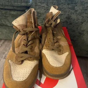 Vintage Suede High-Top Sneakers