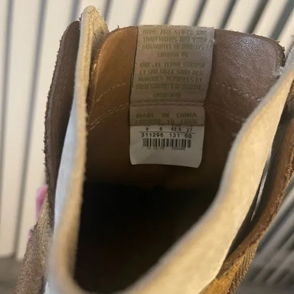 Vintage Suede High-Top Sneakers