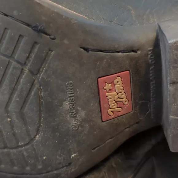 Vintage Tony Lama Square Toe Boots