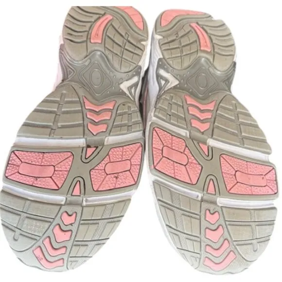 Vionic 23 Walk Classic Walking Shoes - White/Pink/Blue - 8.5